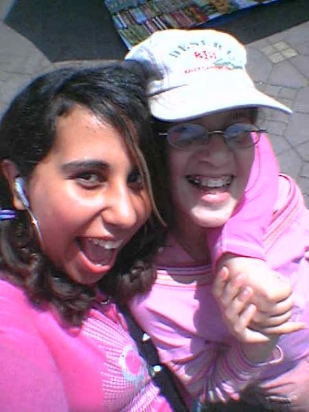 me and ma cousine yousra